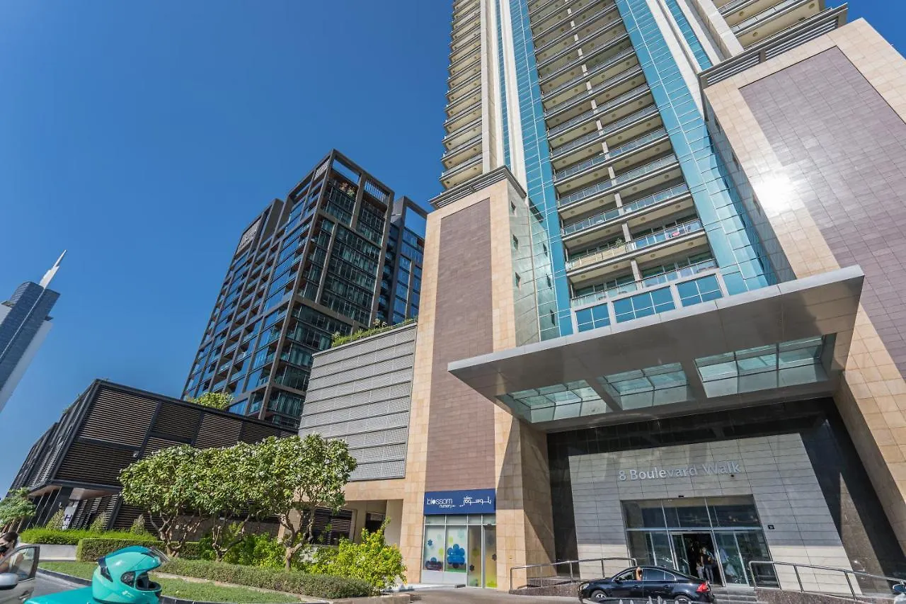 Higuests - Royal 2Br Apt With Balcony Near Burj Khalifa Dubai